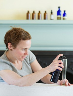 Face oil massage by Claire Hay in Edinburgh 